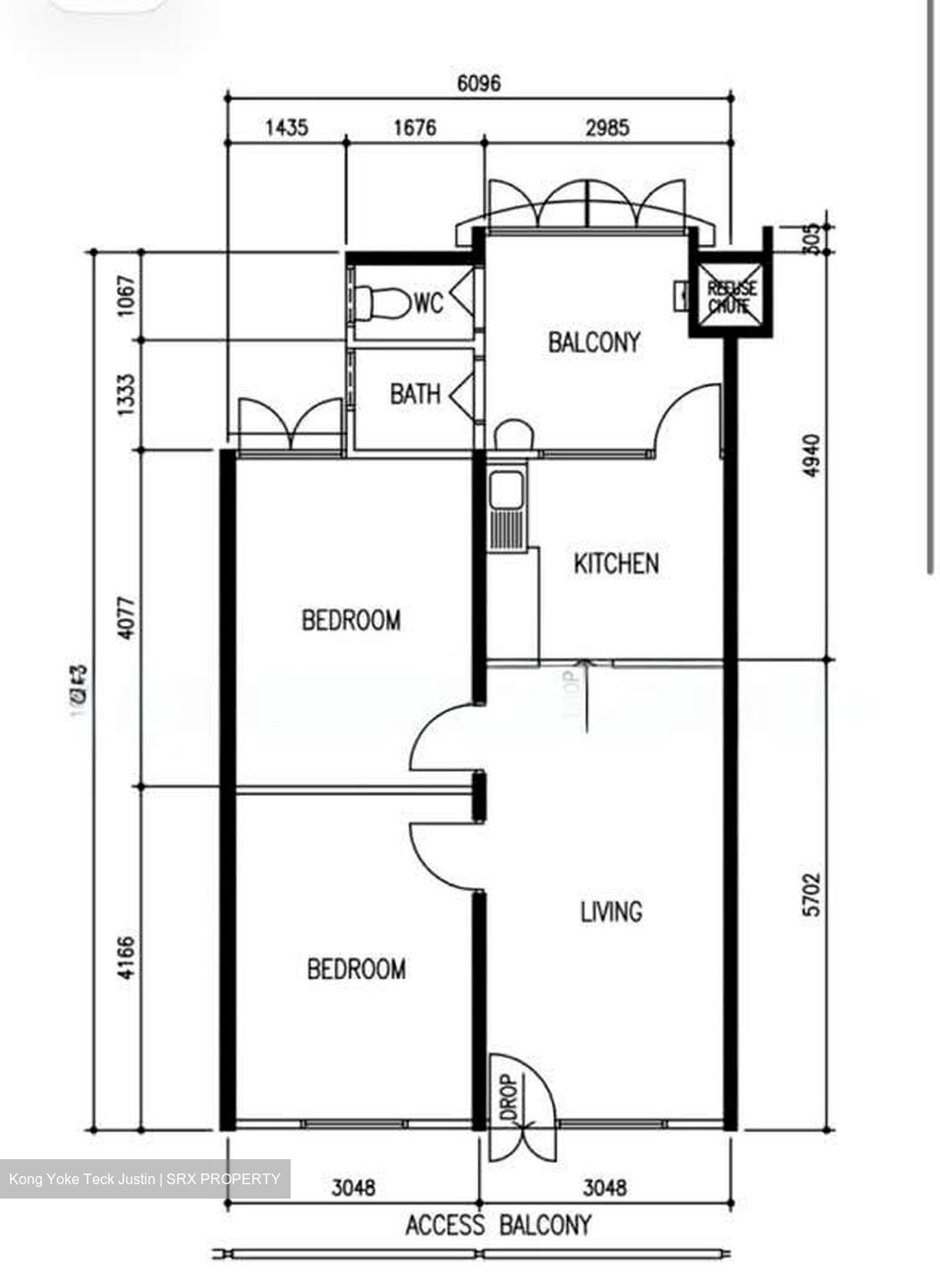 Blk 122 Yuan Ching Road (Jurong West), HDB 3 Rooms #553871931